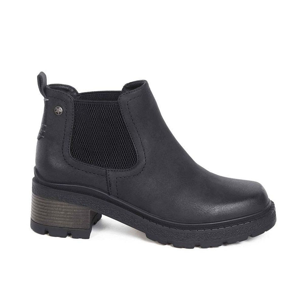 STHEF - BOTIN MUJER STHEF CASUAL NEGRO 8108