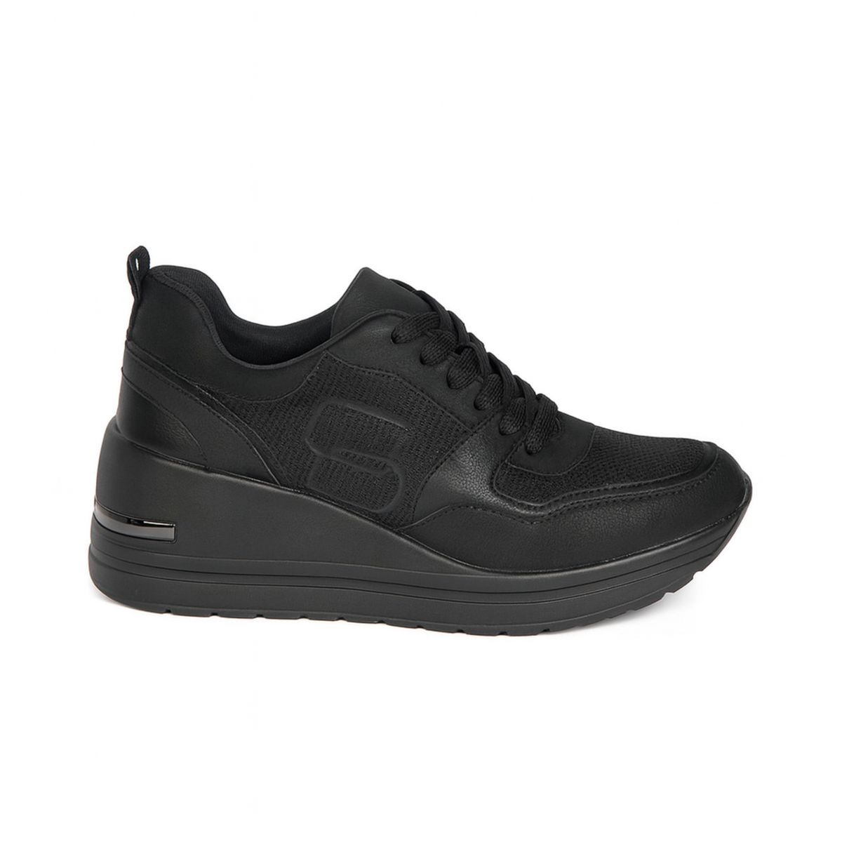 STHEF - ZAPATILLA MUJER STHEF CASUAL NEGRO 8114