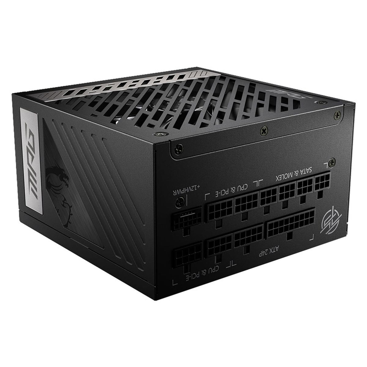 MSI - MSI MPG A1000G Fuente de Alimentación ATX12VEPS12V 80 PLUS Gold - Ef