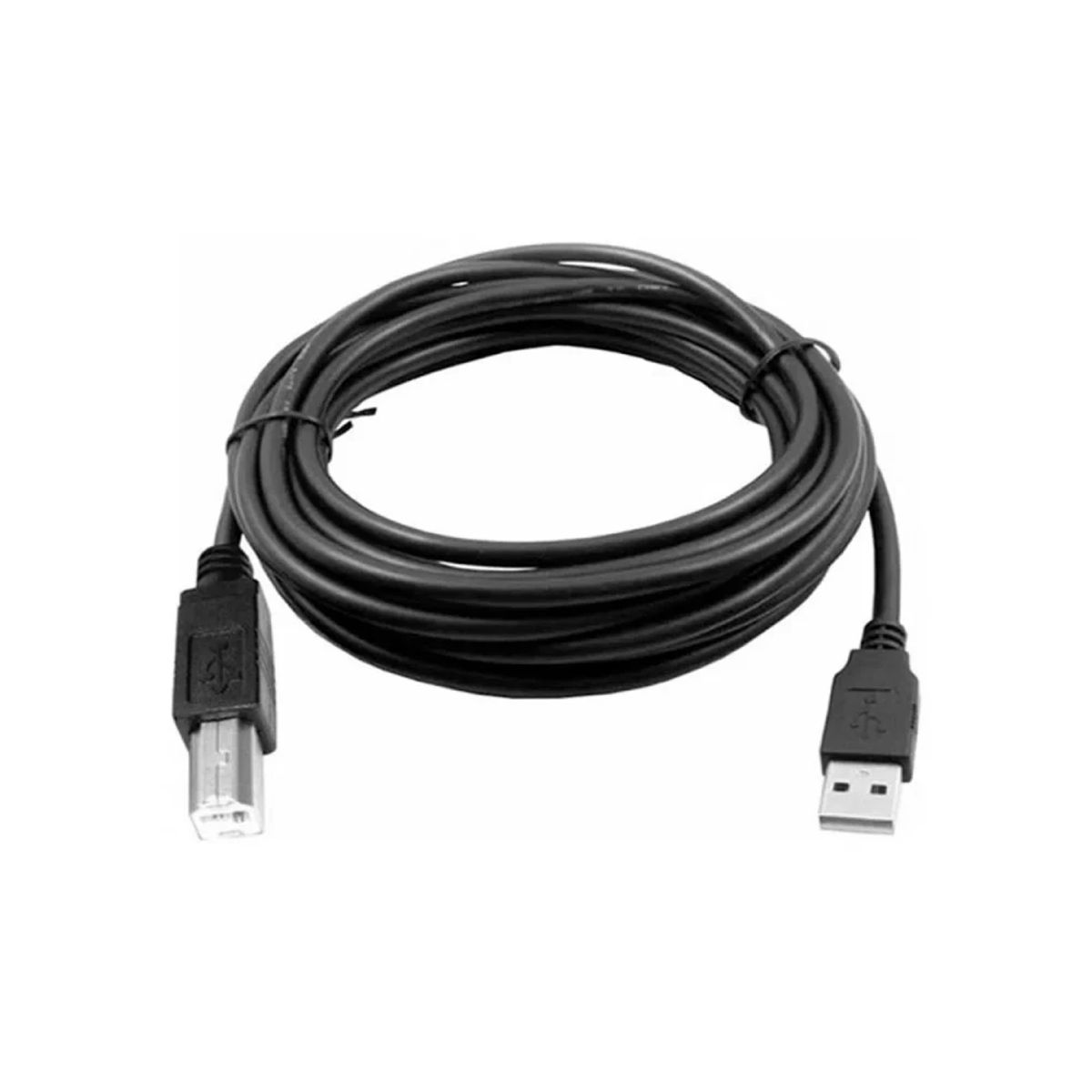 GENERICO - Cable USB 20 Tipo-B de 3 Metros DELCOM para Impresoras - Conexión Rá