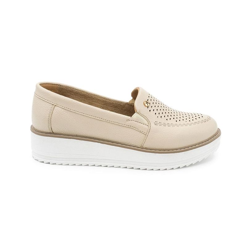 MIKAELA - ZAPATO MUJER MIKAELA CASUAL VAINILLA MS832