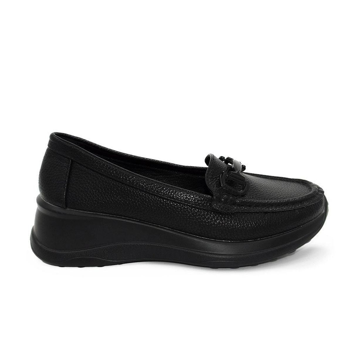 STHEF - MOCASIN MUJER STHEF NEGRO 8121