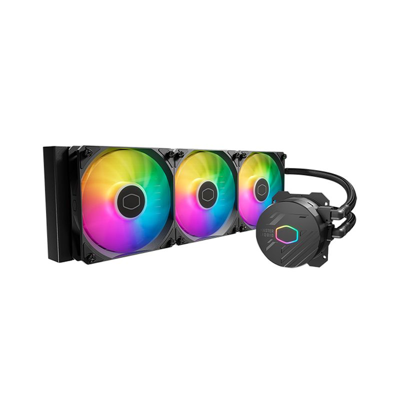 COOLER MASTER - Cooler Master 360 Core II - Enfriamiento líquido para CPU 360mm alto