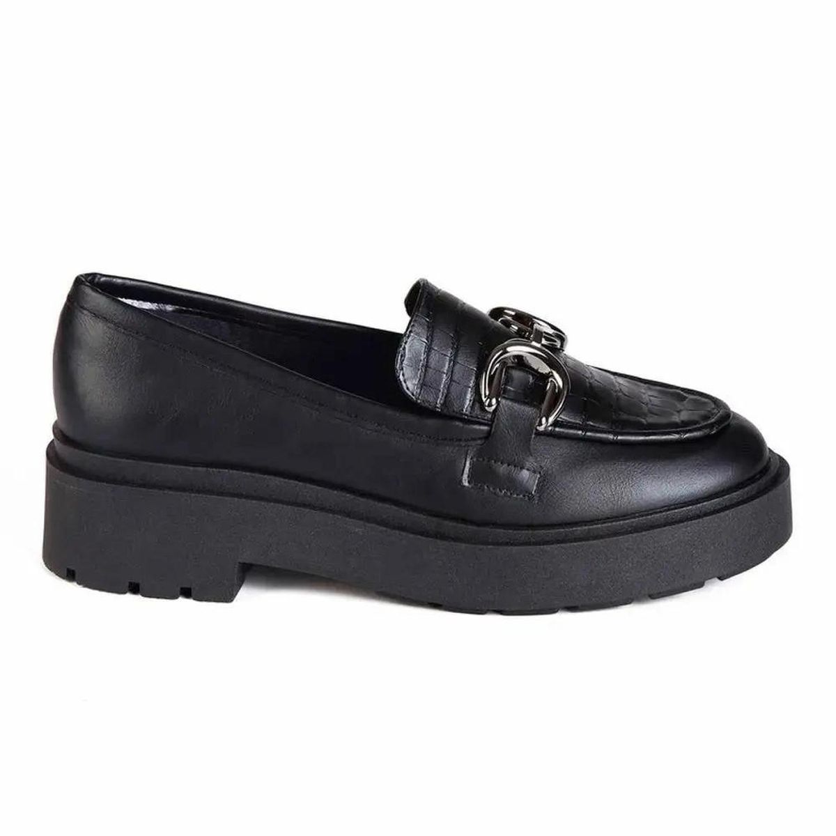 MIKAELA - MOCASIN MUJER MIKAELA PRETO 20055-15