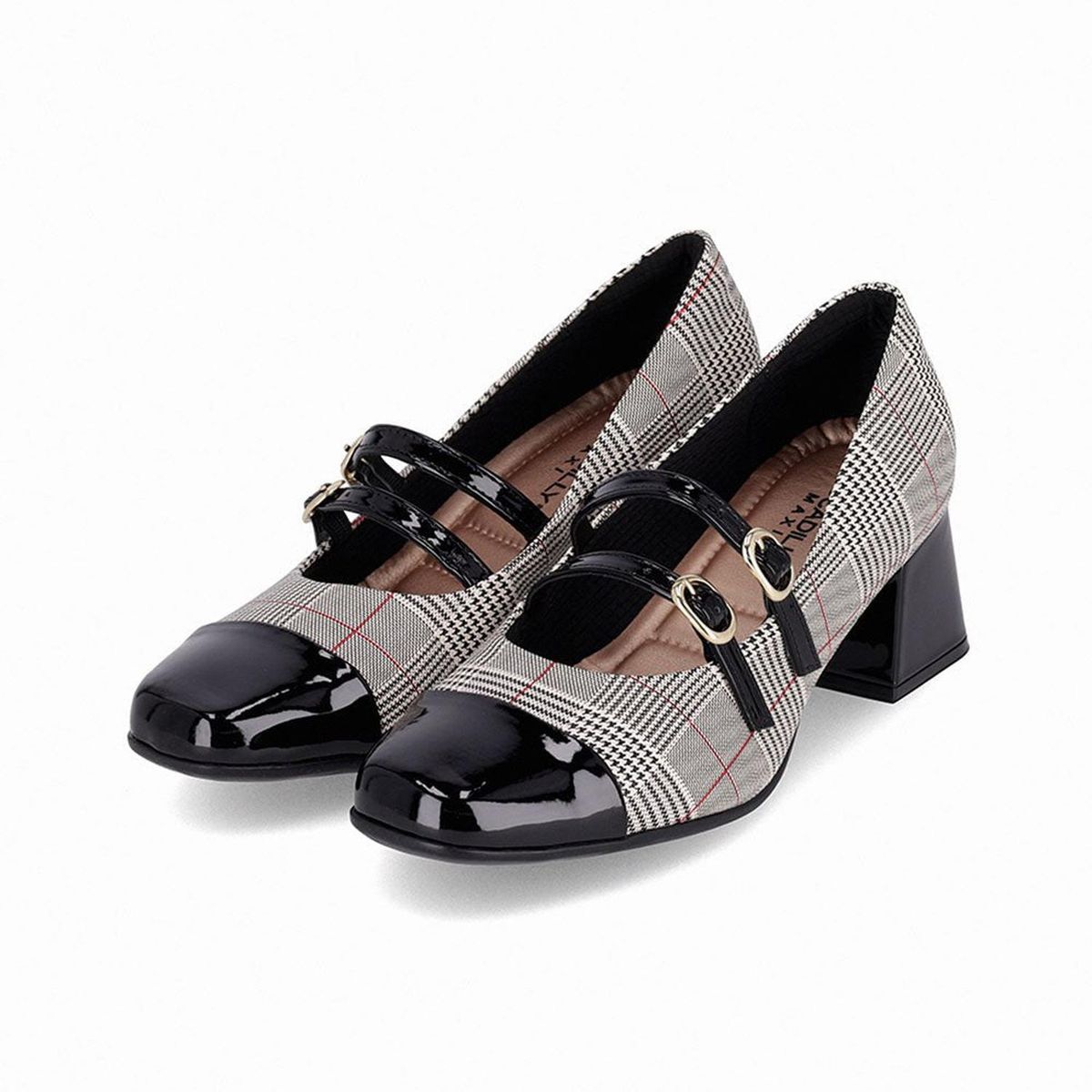 PICCADILLY - ZAPATO MUJER PICCADILLY VESTIR OFF WHITE/PRETO 74804100000001