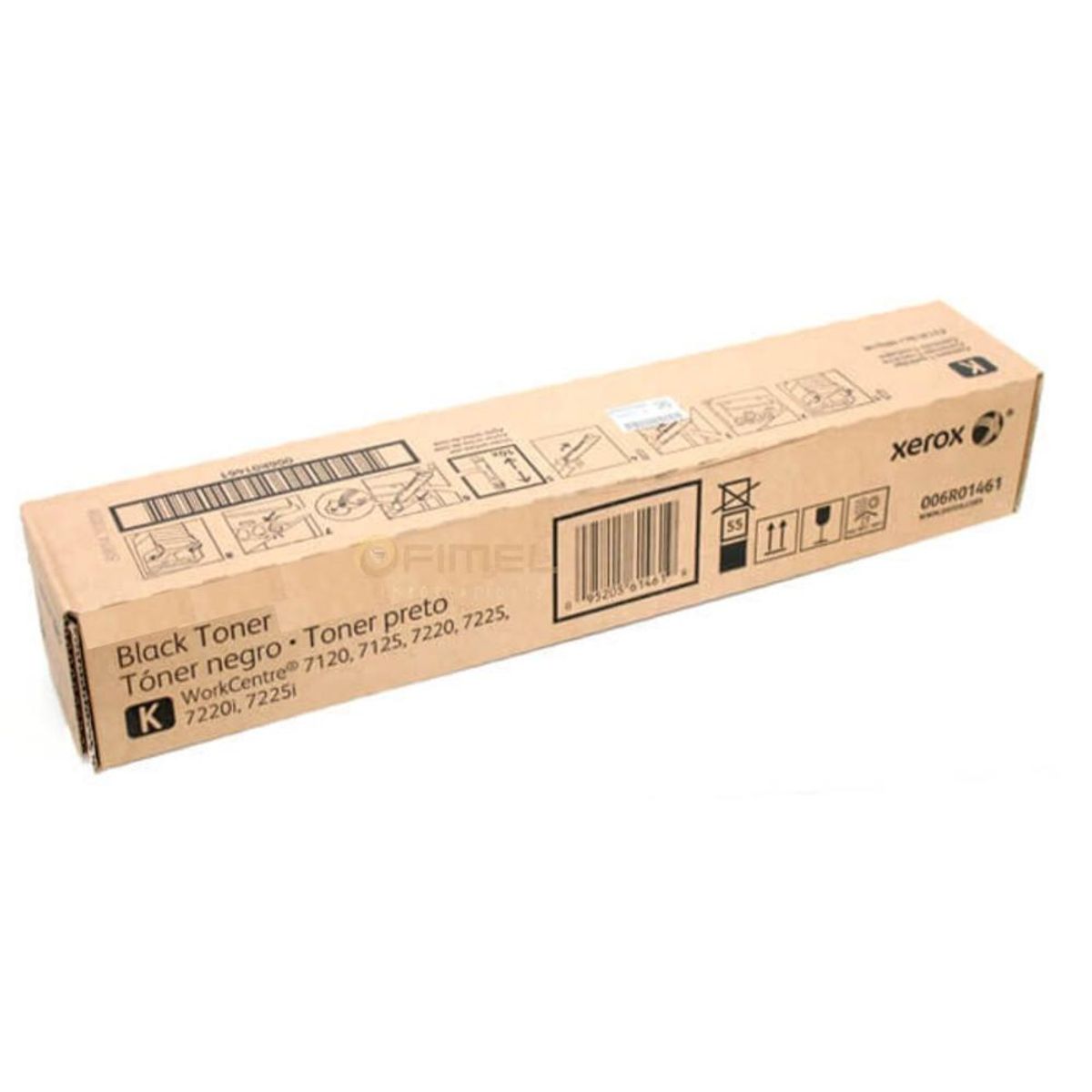 XEROX - Toner Xerox 006R01461 Negro Para Impresoras Wc 7220 / 7225 - Calidad Superior Y Alto Rendi