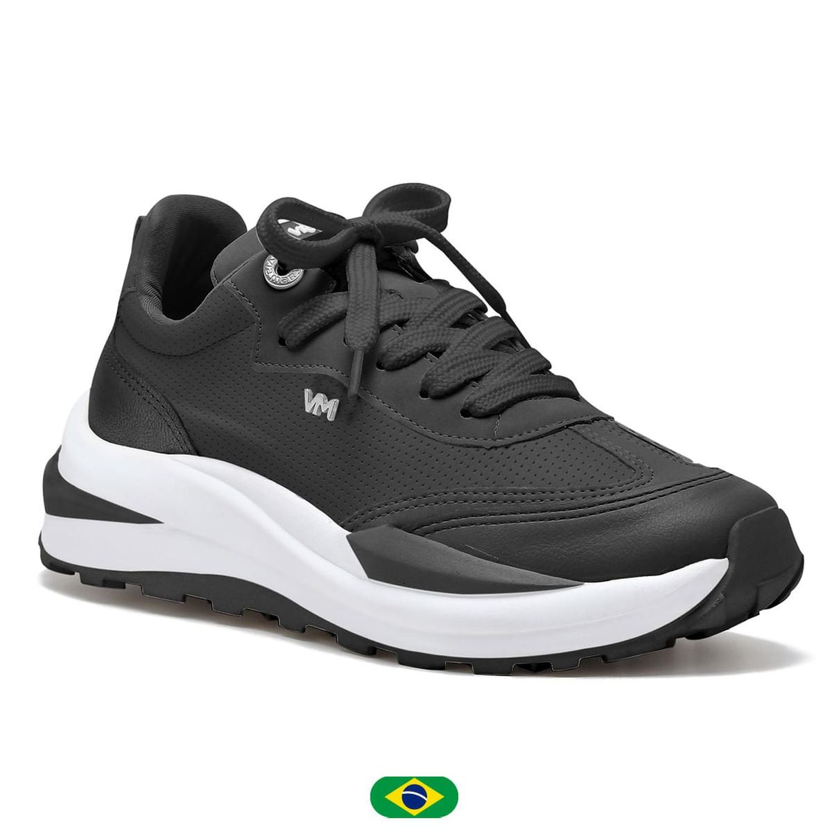 VIA MARTE - Zapatillas para Mujer 22-10707-01 PRETO