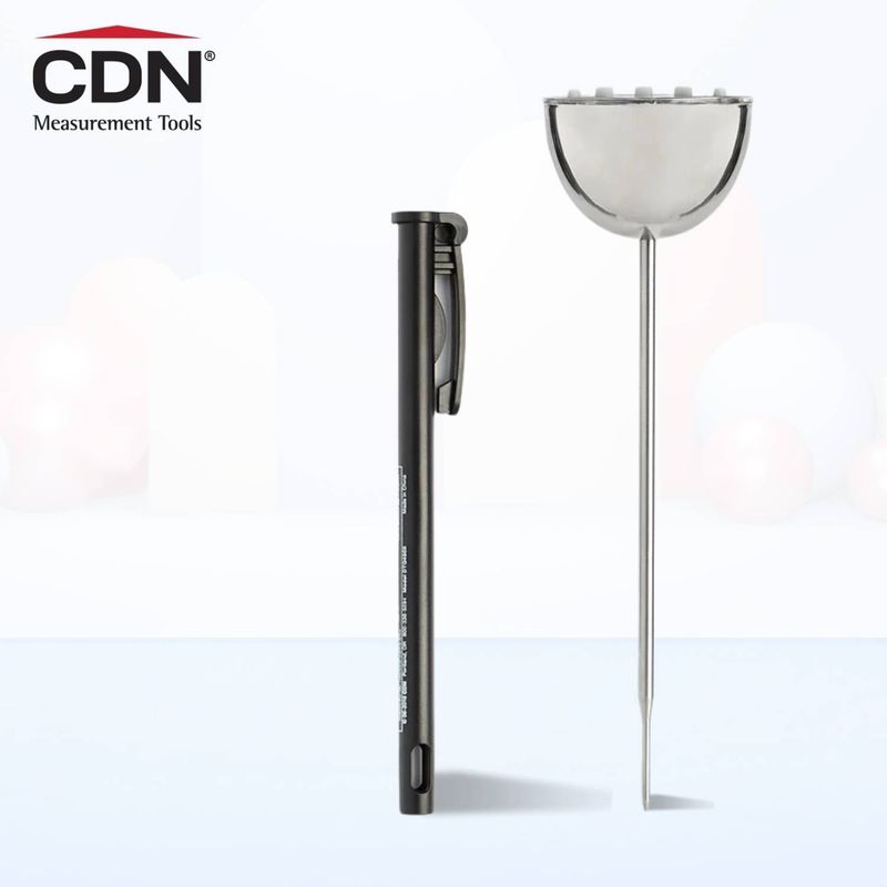 GENERICO - Termometro Digital Punta Fina DTQ450 CDN Negro