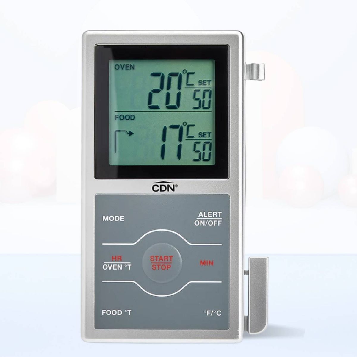 GENERICO - Termometro - Temporizador de Sonda Doble Deteccion DSP1-W CDN