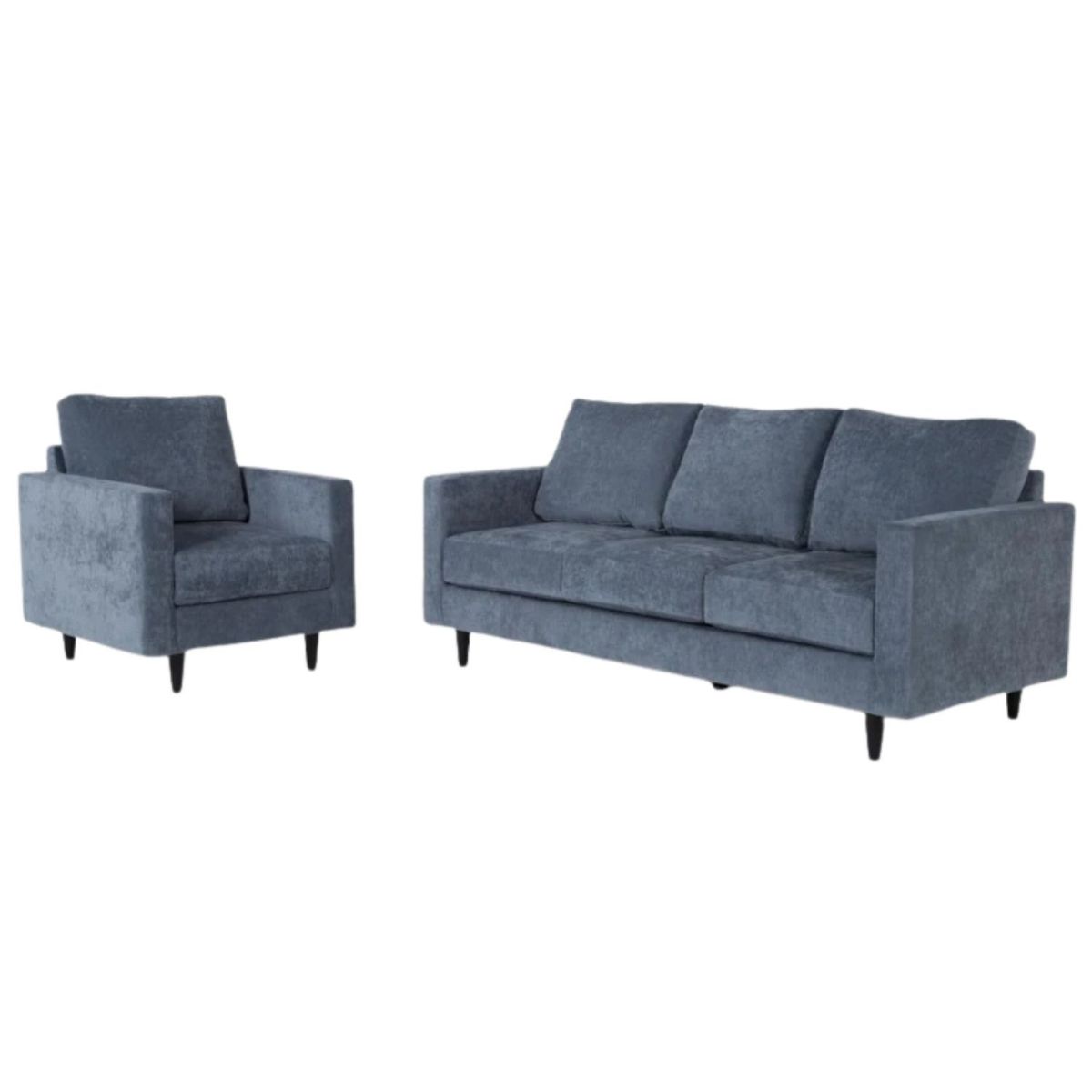 GENERICO - Juego de Sala 3-1 Naples en Chenille