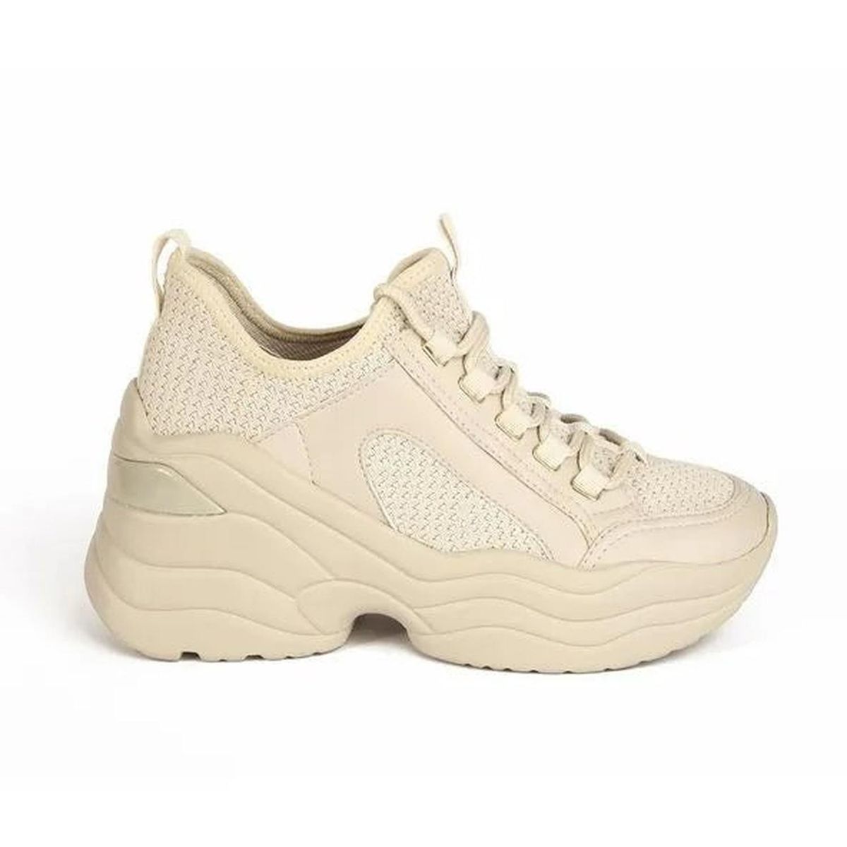 STHEF - ZAPATILLA MUJER STHEF CASUAL BEIGE 7791