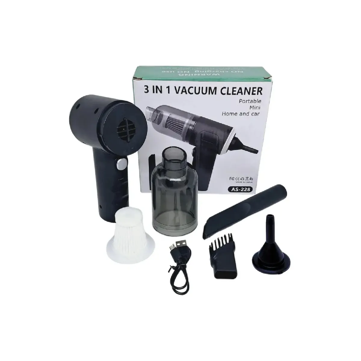 GENERICO - Aspiradora 3 en 1 Inalámbrico Recargable