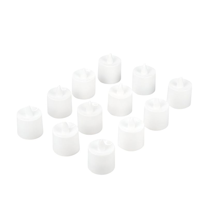 GENERICO - Velas Led Pequeñas para Decoracion de Mesa Luz Calida