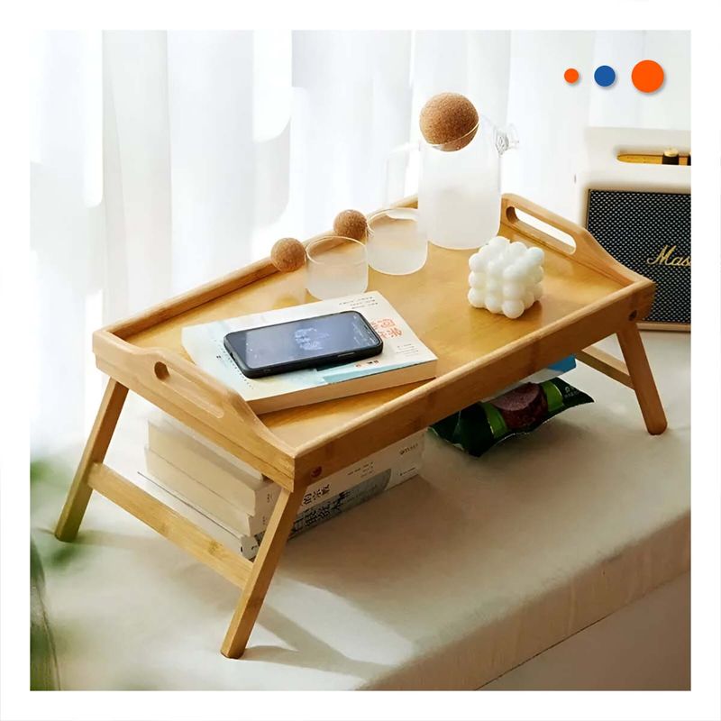 GENERICO - Pack6 Fuente con Dos Soportes en Mostaza