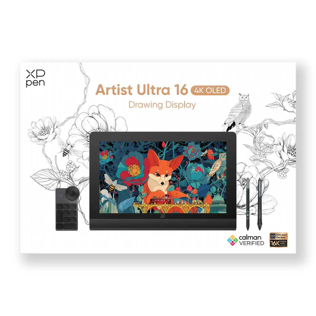 XP PEN - XPPen Artist Ultra 16 Pantalla Gráfca Táctil