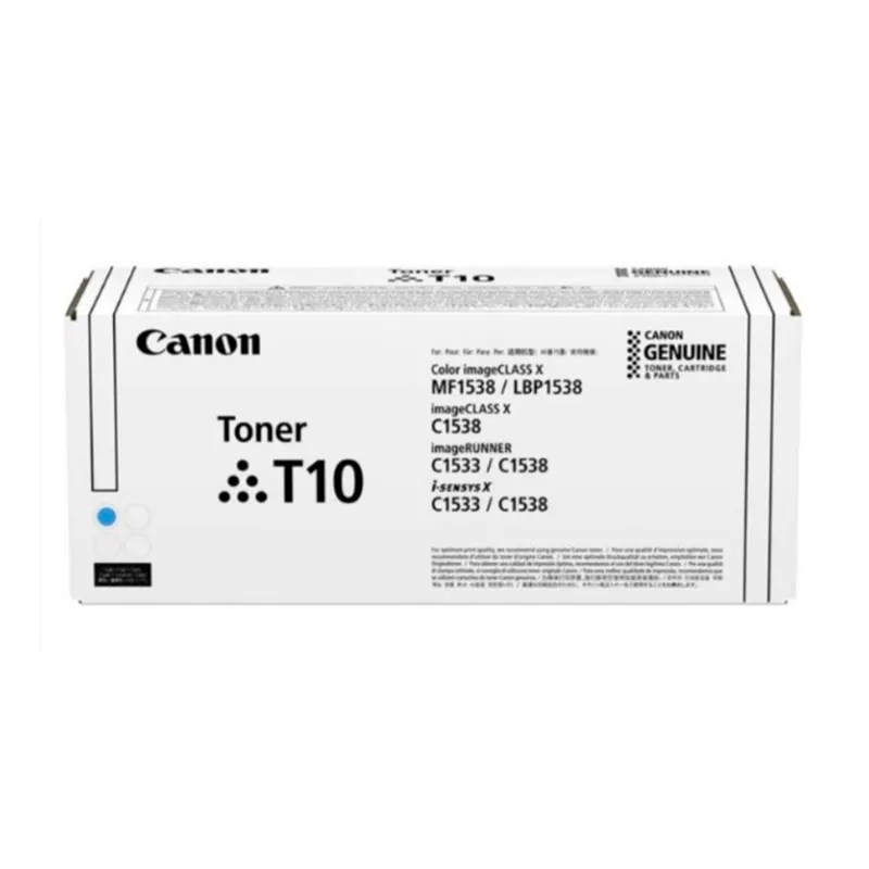 EPSON - TONER LASER CANON T10 COLOR CYAN 10000 PGS PN  MLICAV4565C001AA