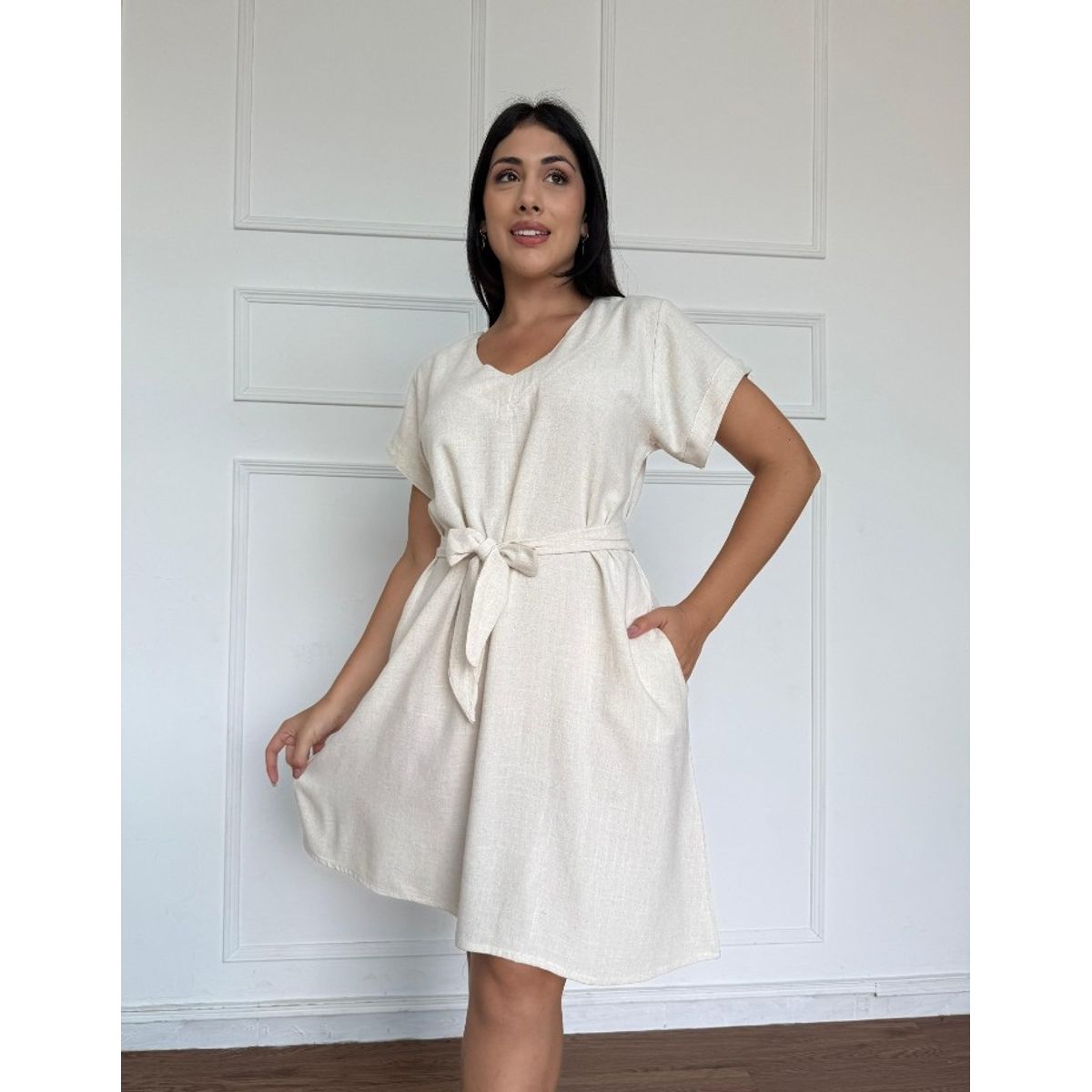 GENERICO - VESTIDO CASUAL DE TEMPORADA DE MUJER