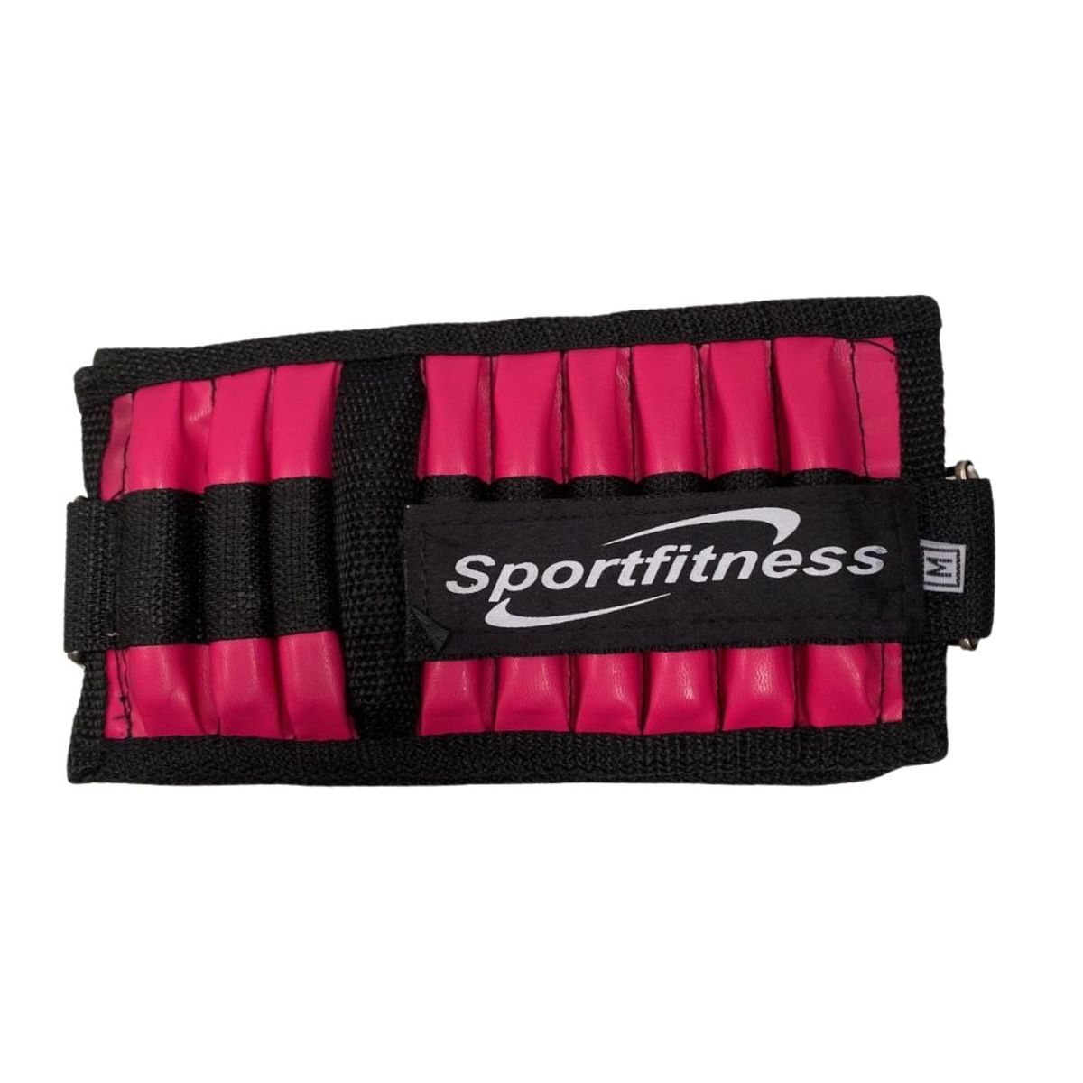 SPORT FITNESS - Tobillera  muñequera   peso metal fucsia  -0.5kg