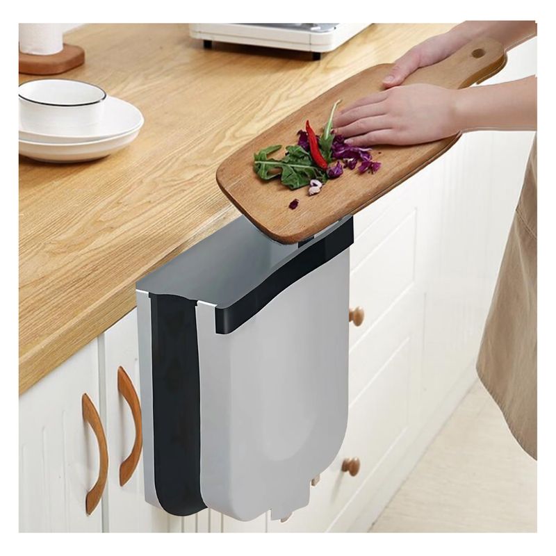 GENERICO - Pack2 Tacho para Residuos de Oficina Plomo Y+Papel de Regalo