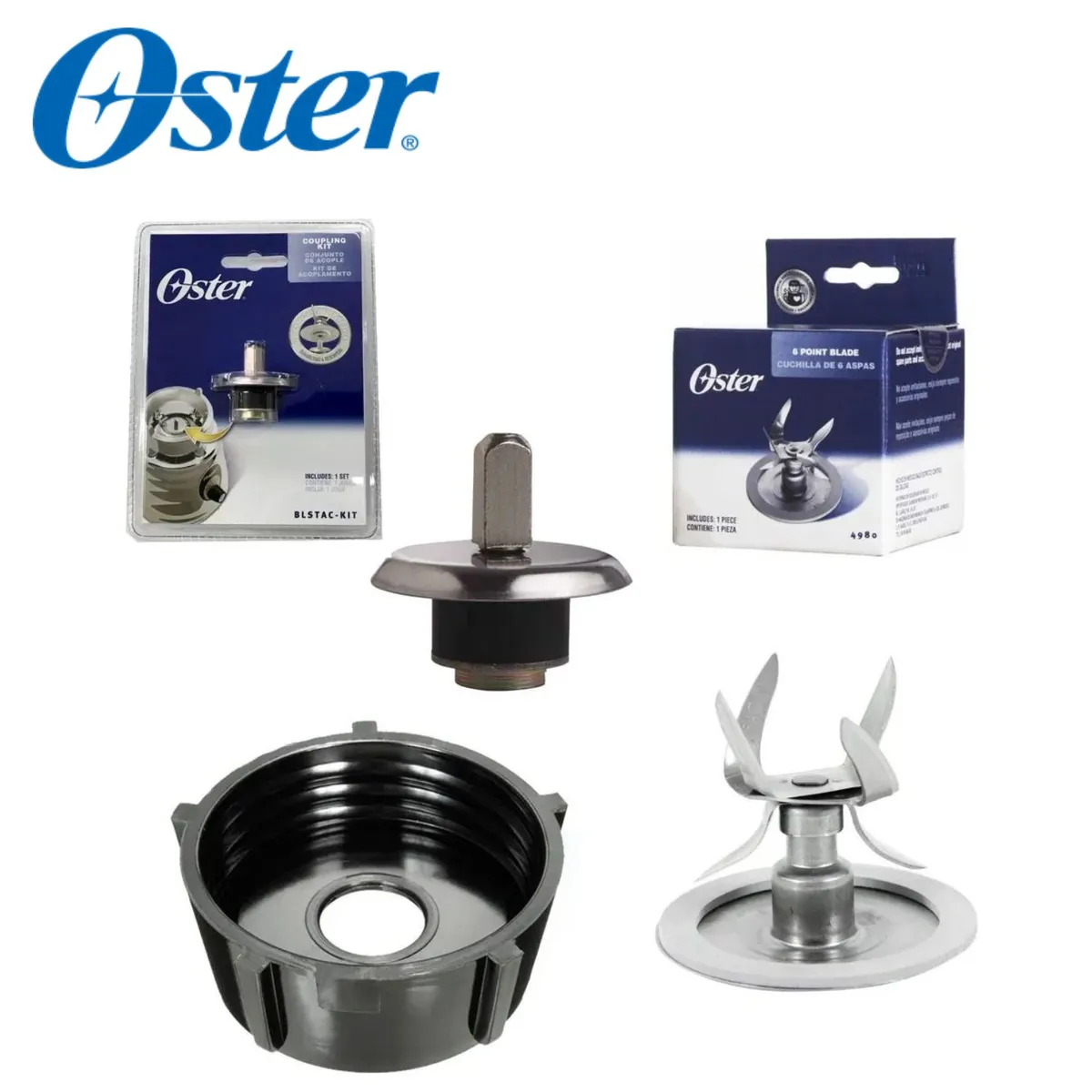 OSTER - Kit Oster PIM + ROSCA + Cuchilla 6 aspas 4980