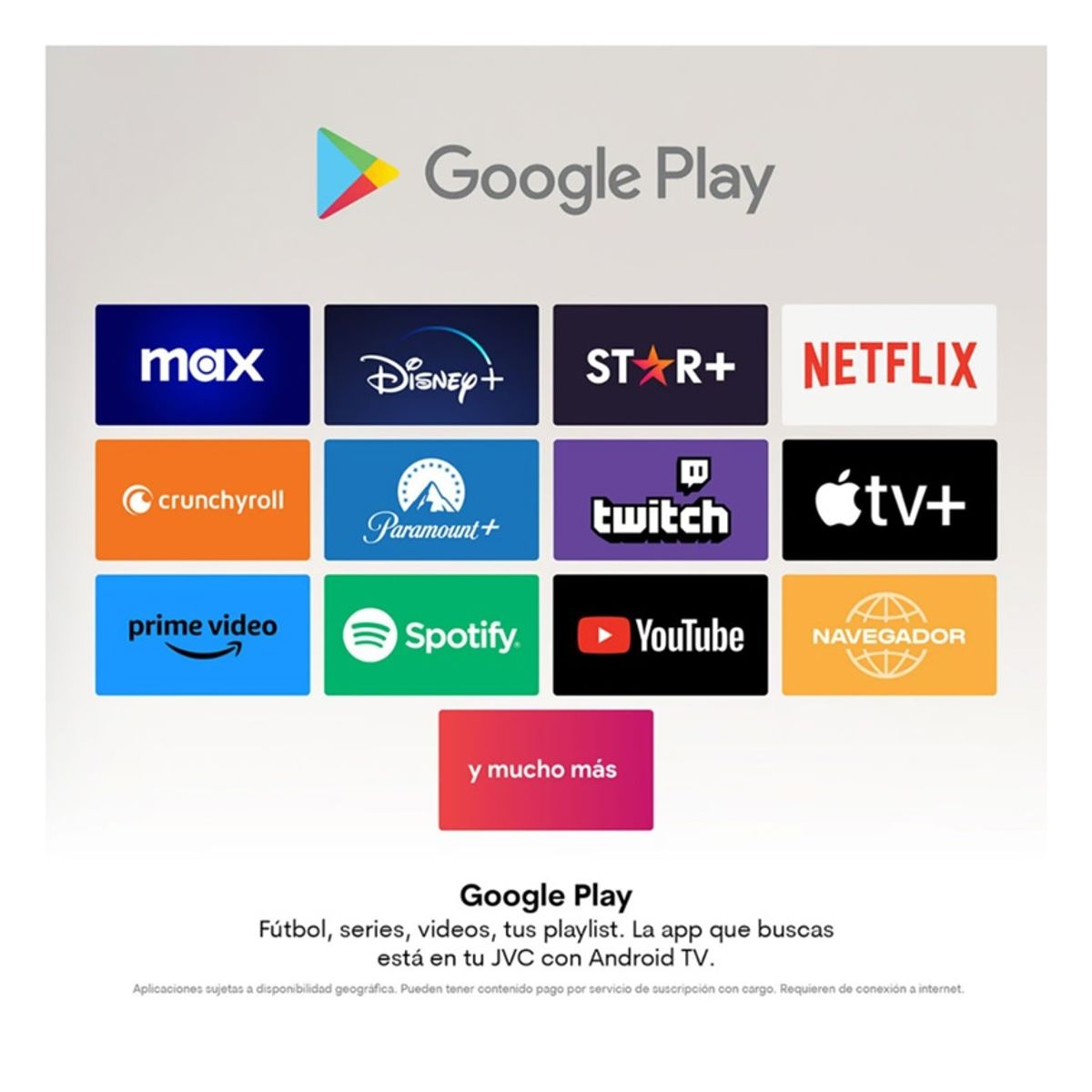 TELEVISOR JVC 32 SMART TV GOOGLE TV HD LED - LT-32KM148, marca GENERICO - Foto 2