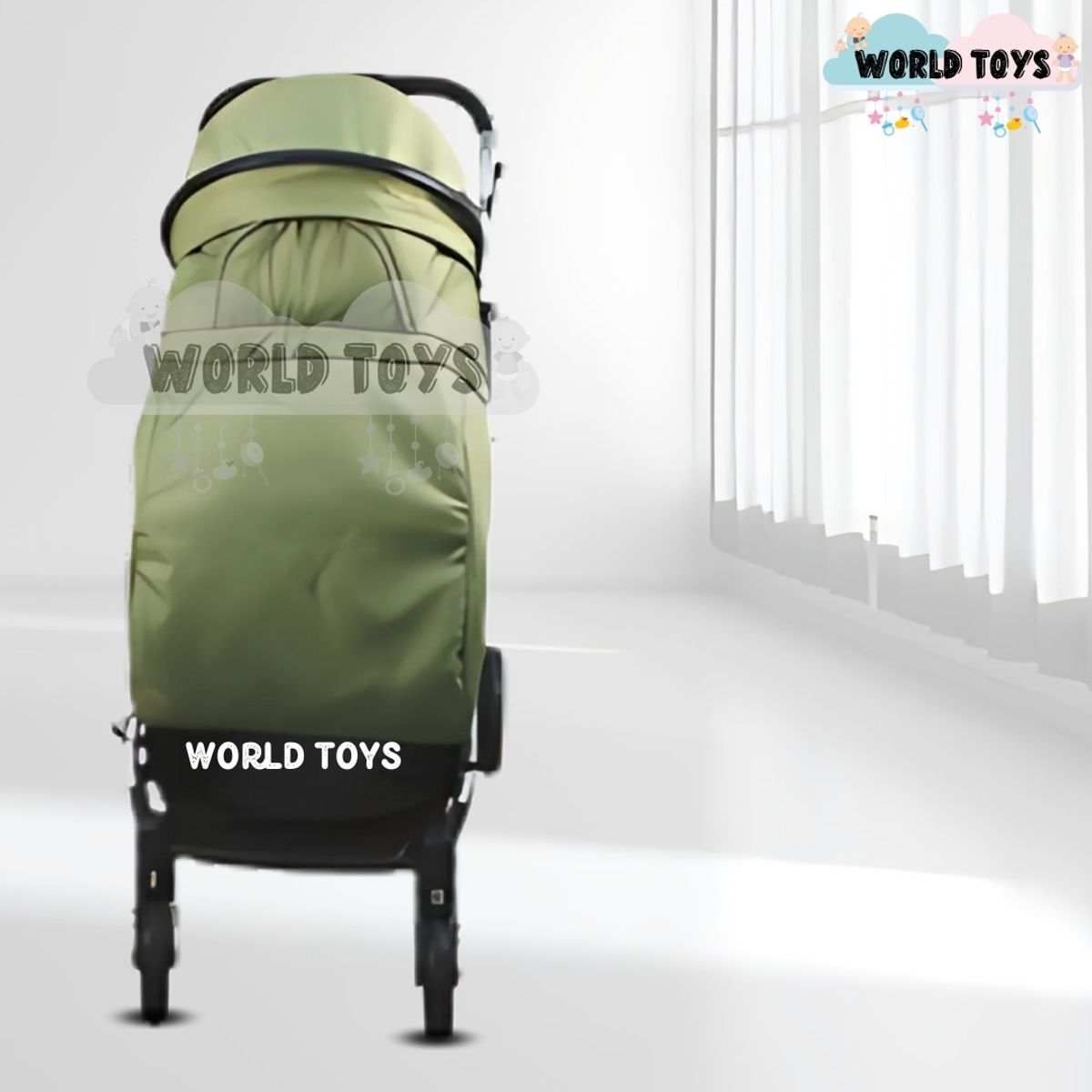 BABY - Coche Maleta de Lujo «SPLINN» Green