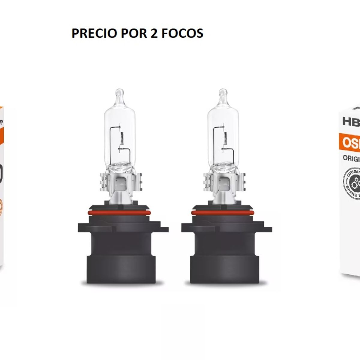 SYLVANIA - Foco HB3XS   9005XS  (2 Unidades ) Halógeno 12V 60W P20d  (OSRAM - SYLVANIA )