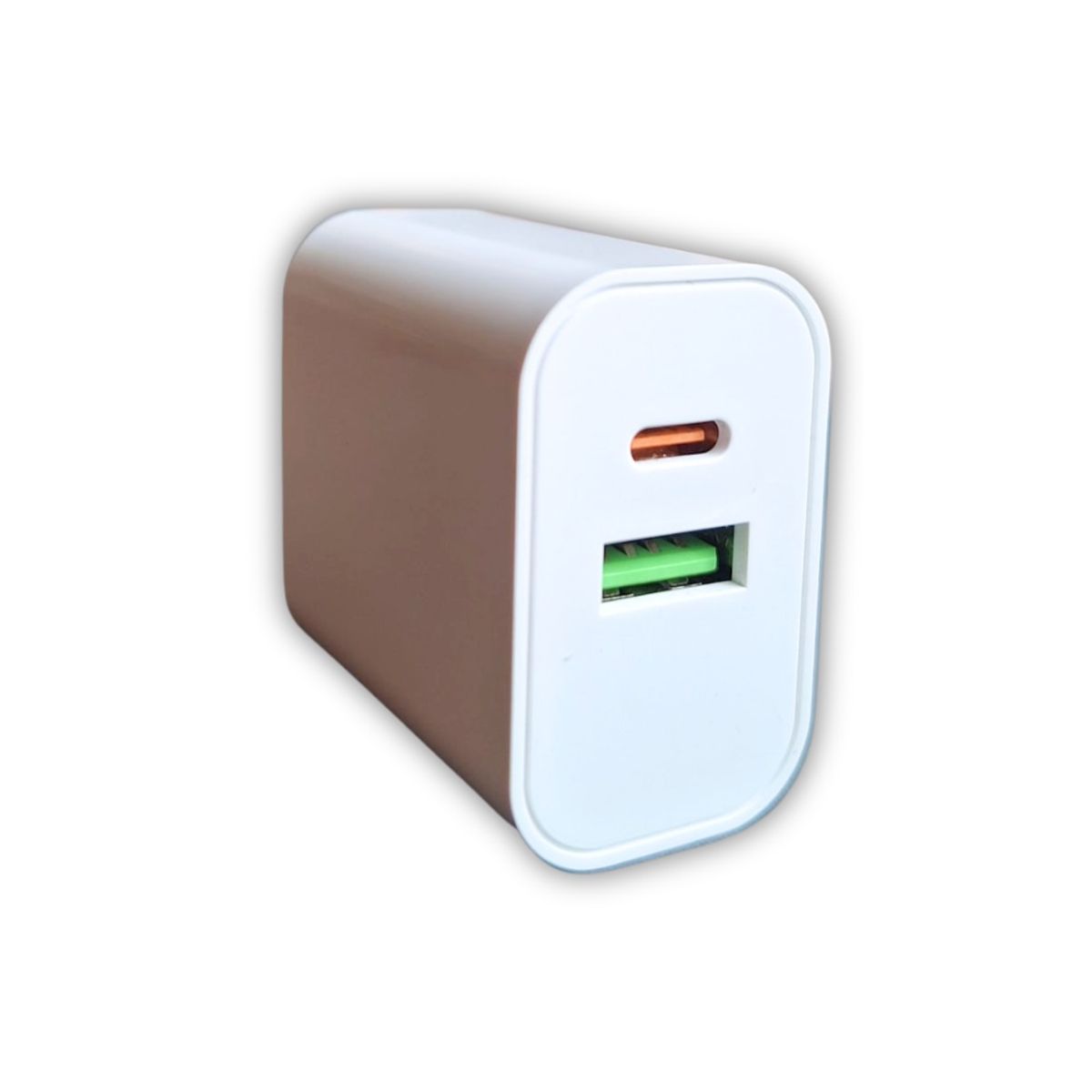 GENERICO - Cubo Cargador Dual USB y Tipo C REDD RD-13