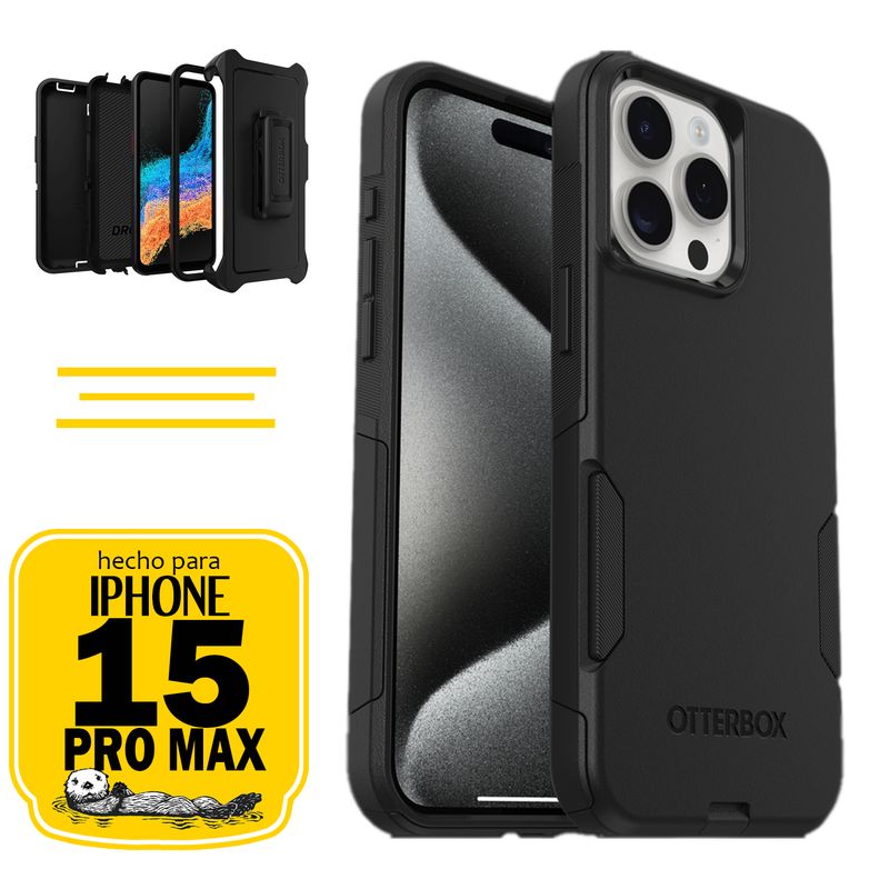 GENERICO - Otterbox Case Iphone 15 Pro Max Con Marca