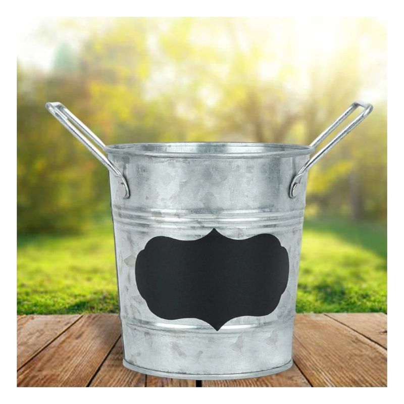 GENERICO - Cubo con Cuadro Apunte en Nube Plateado Y+Ligas de Regalo