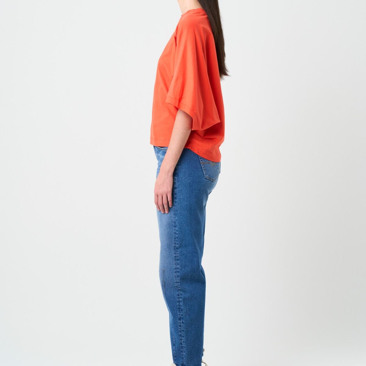 VELEZ - Vélez Camiseta Soren Para Mujer Tejida Rojo