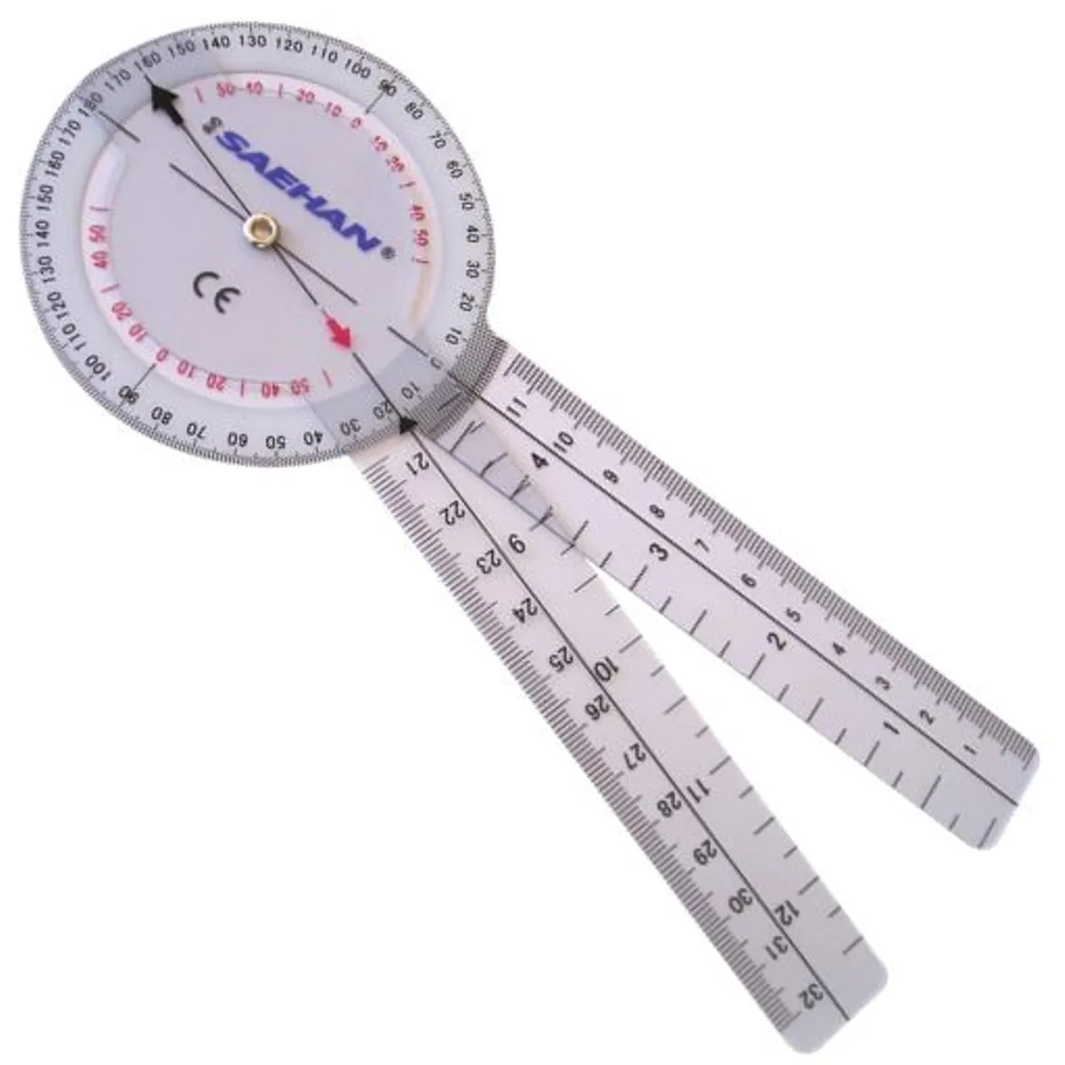 GENERICO - Goniometro regla  20 cm