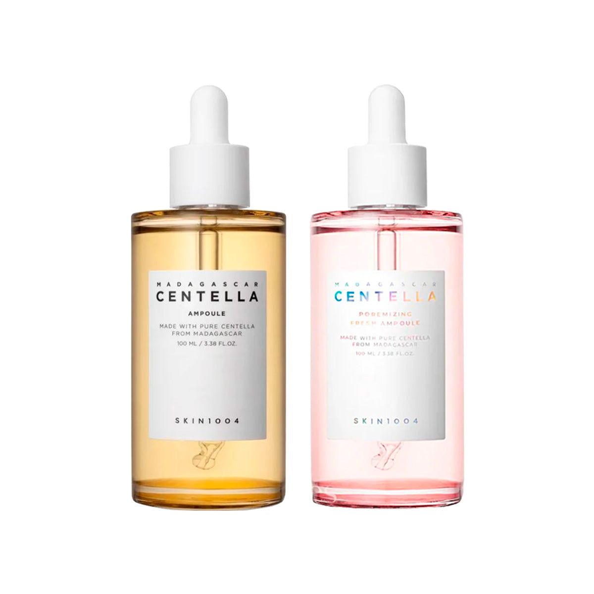 SKIN1004 - Madagascar Centella Ampoule 100ml+Poremizing Fresh Amp- 100ml SKIN1004