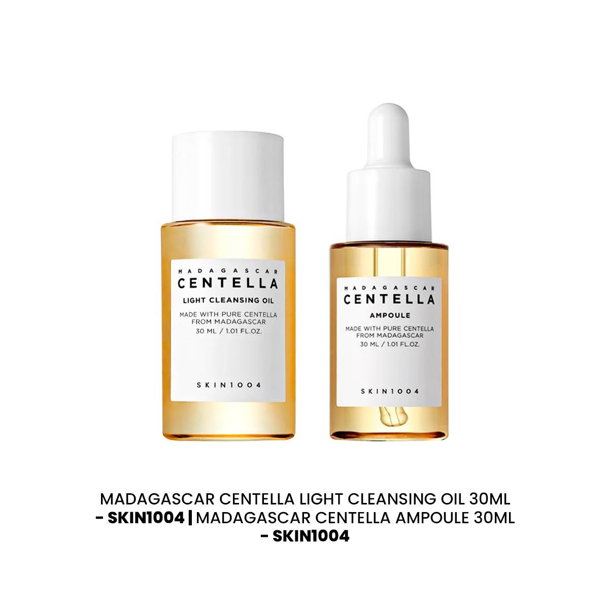 SKIN1004 - Madagascar Centella Light CleanOil 30ml+Centella Ampoule20ml SKIN1004