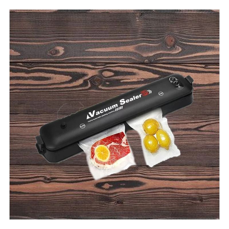 GENERICO - Pack6 Empacador para Bolsas de Color Negro Y+Regalo Stickers