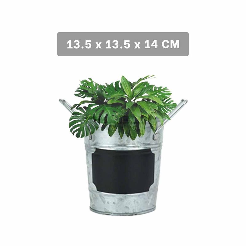 GENERICO - Pack4 Cubo Nota en Rectangular Plateado Y+Papel de Regalo