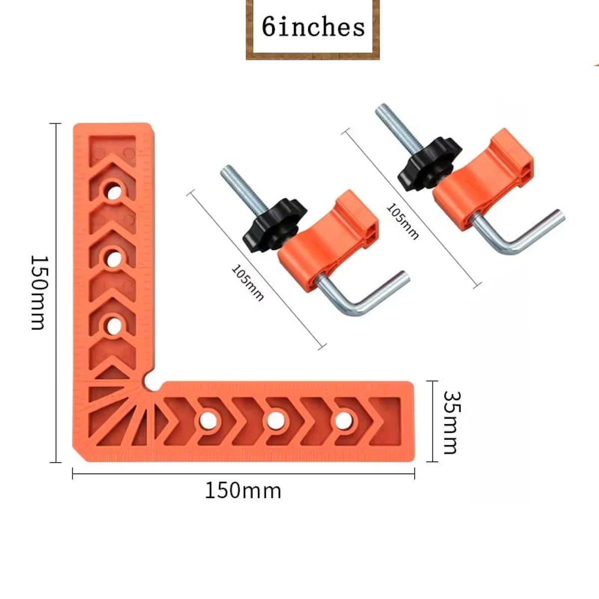 GENERICO - JUEGO DE ESCUADRAS DE 90