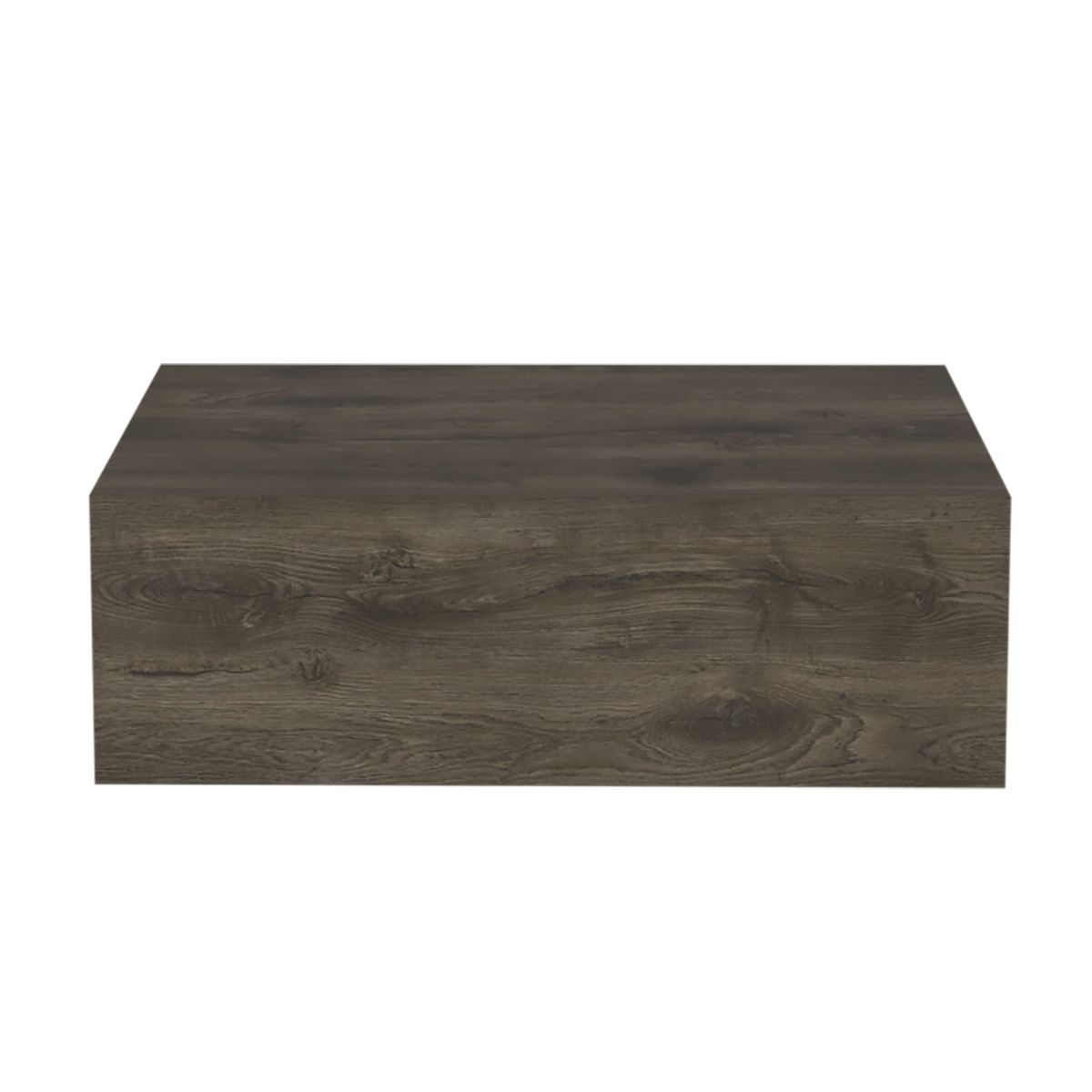 FMFURNITURE - Velador Flotante 1 Cajon Fm-013O Café Oscuro