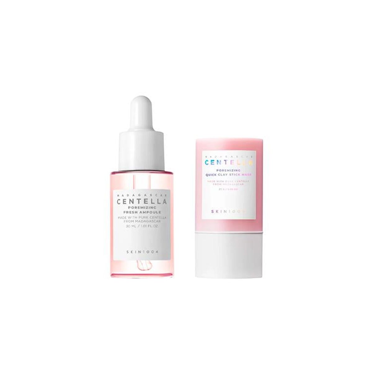 SKIN1004 - SKIN1004 Duo Poremizing Suero 30 ml + Mascarilla 27 g – Control de Poros y Grasa