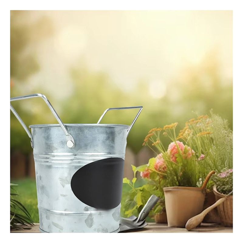 GENERICO - Pack12 Cubo Apunte en Ovalado Plateado Y+Regalo Stickers