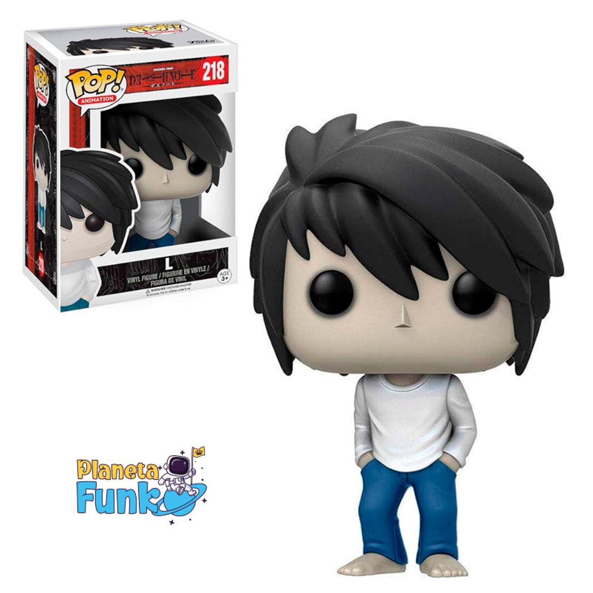 FUNKO - DEATH NOTE L FUNKO POP 218