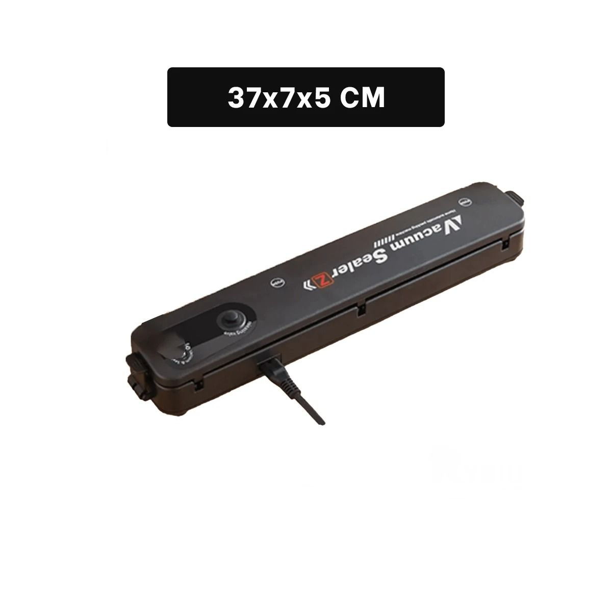 GENERICO - Sellador Electrico de Color Negro Y+Regalo Stickers