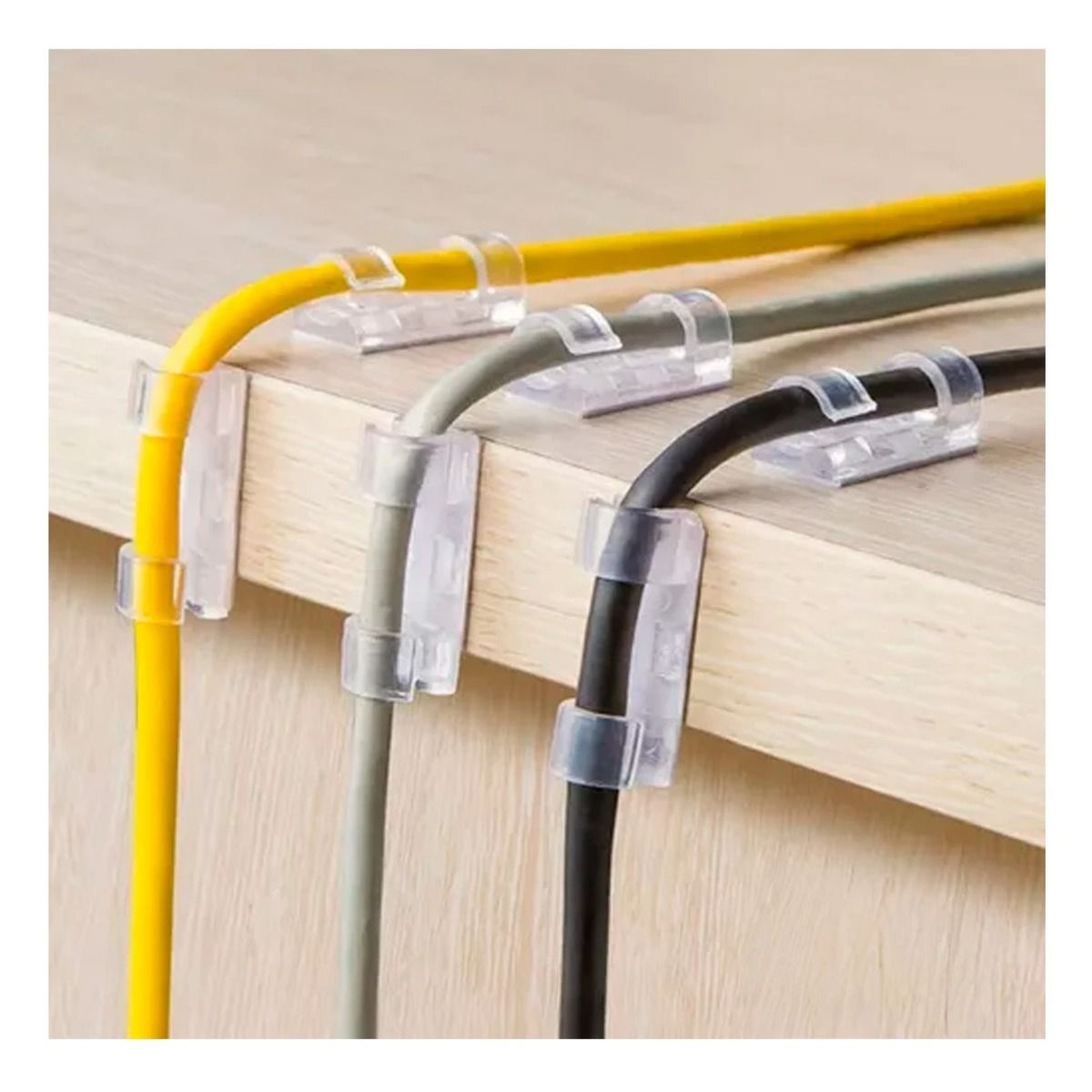 GENERICO - Pack6 Organizador 16 Pzas en Cristalino Y+Regalo Stickers