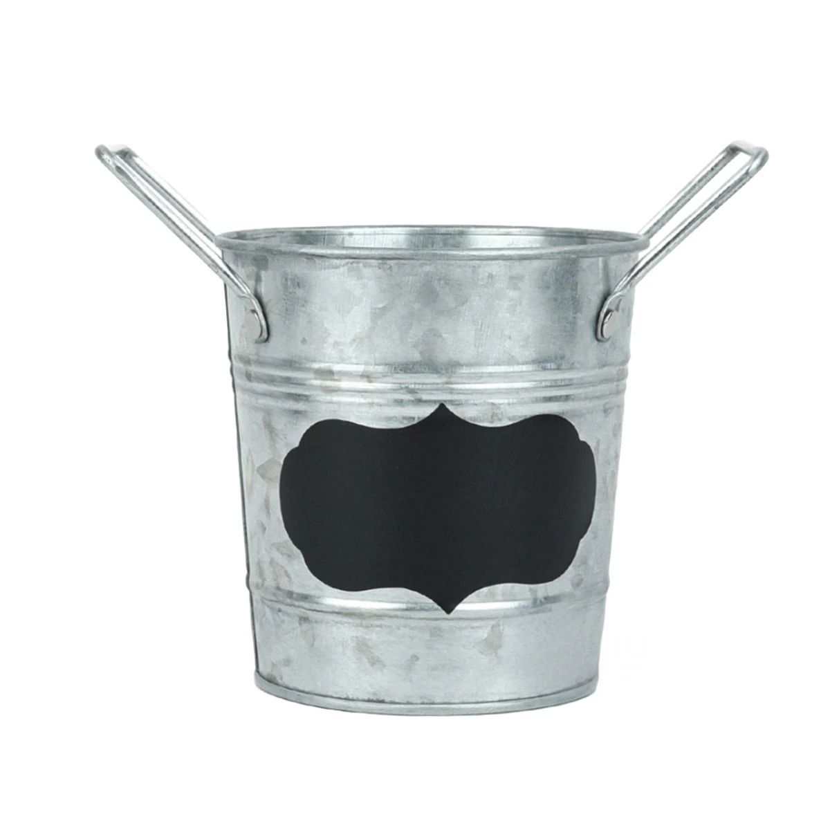 GENERICO - Macetero Apuntes en Nube Puntas Plateado Y+Papel de Regalo