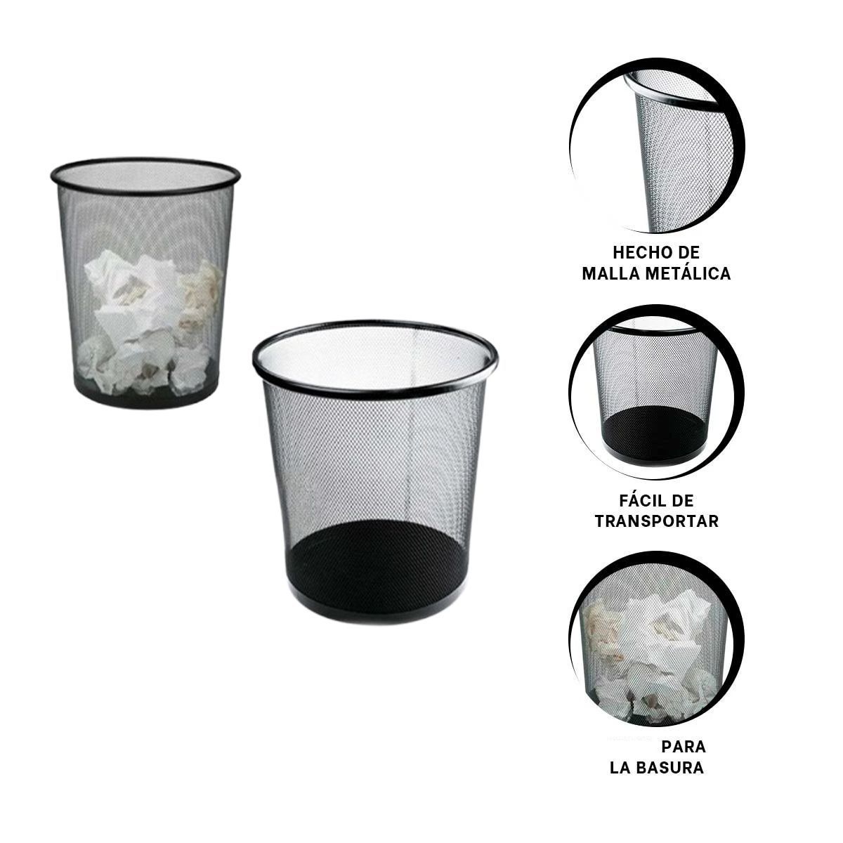 GENERICO - Pack2 Tacho Funcional Circular en Negro Y+Regalo Stickers