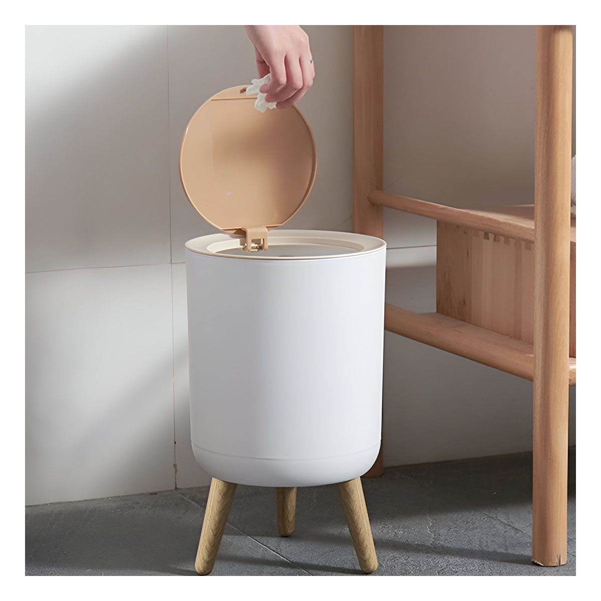 GENERICO - Contenedor para Limpieza de Espacios Crema Y+Ligas de Regalo