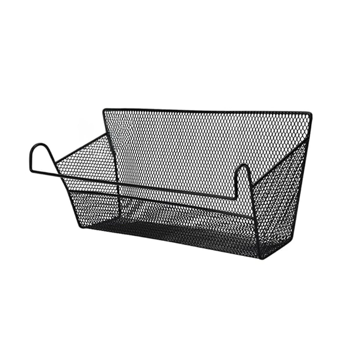 GENERICO - Pack12 Canasta Ligera para Puerta en Negro Y+Papel de Regalo