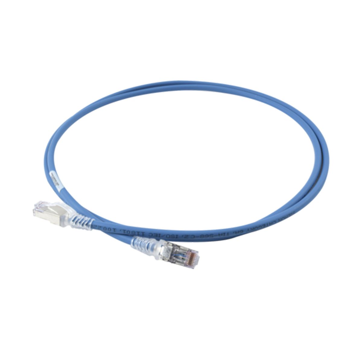 GENERICO - PATCH CORD SIEMON CAT6A LSZH DE  09 METRO COLOR AZUL PN ZM6A-S03-06B