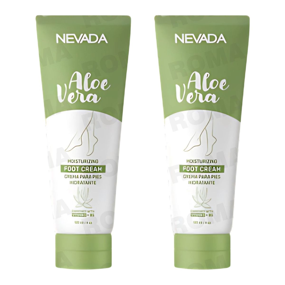 NEVADA NATURAL PRODUCTS - PACK 2 CREMA DE ALOE VERA PARA PIES 120ML NEVADA
