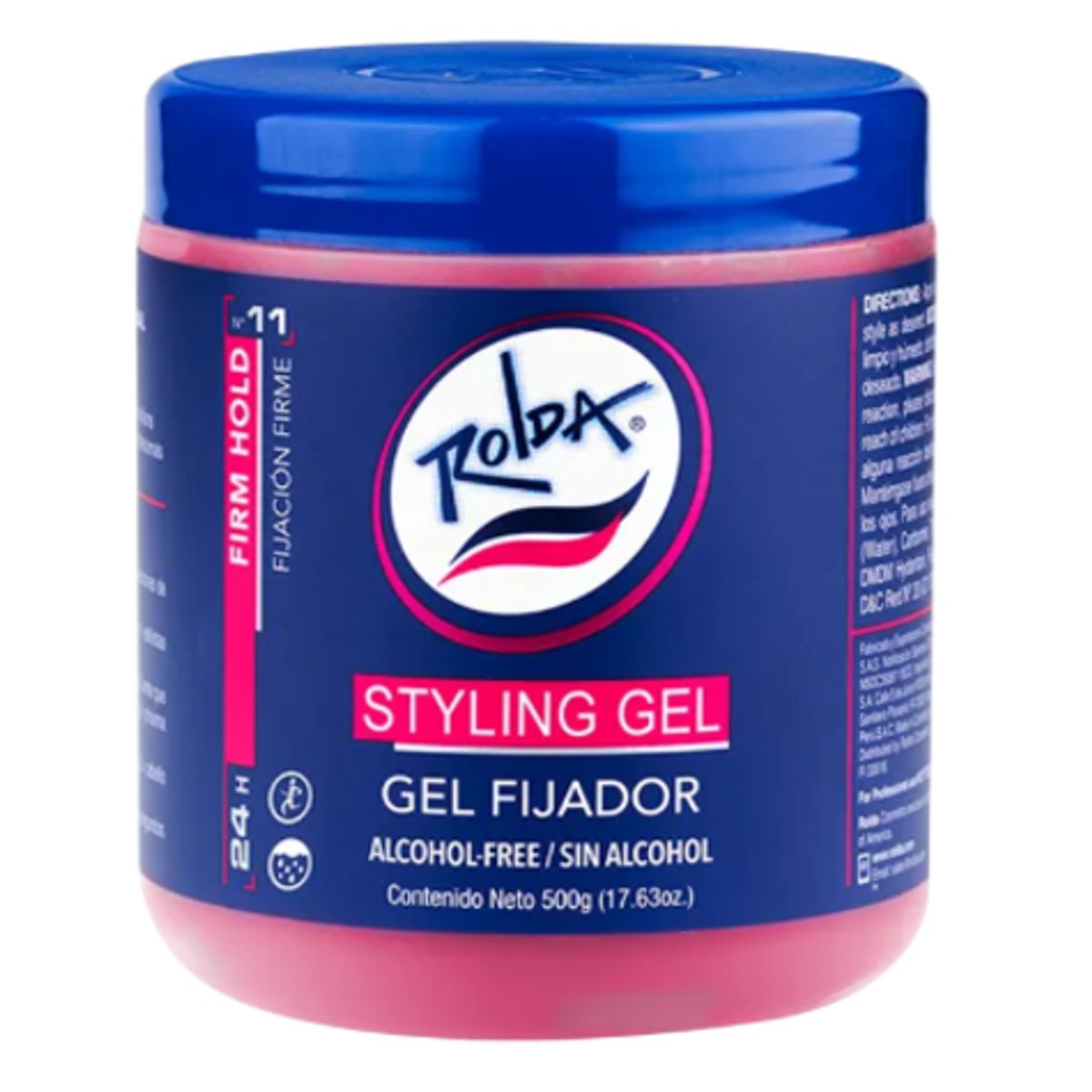 GENERICO - Rolda Gel Fijador Tradicional 500gr Rojo